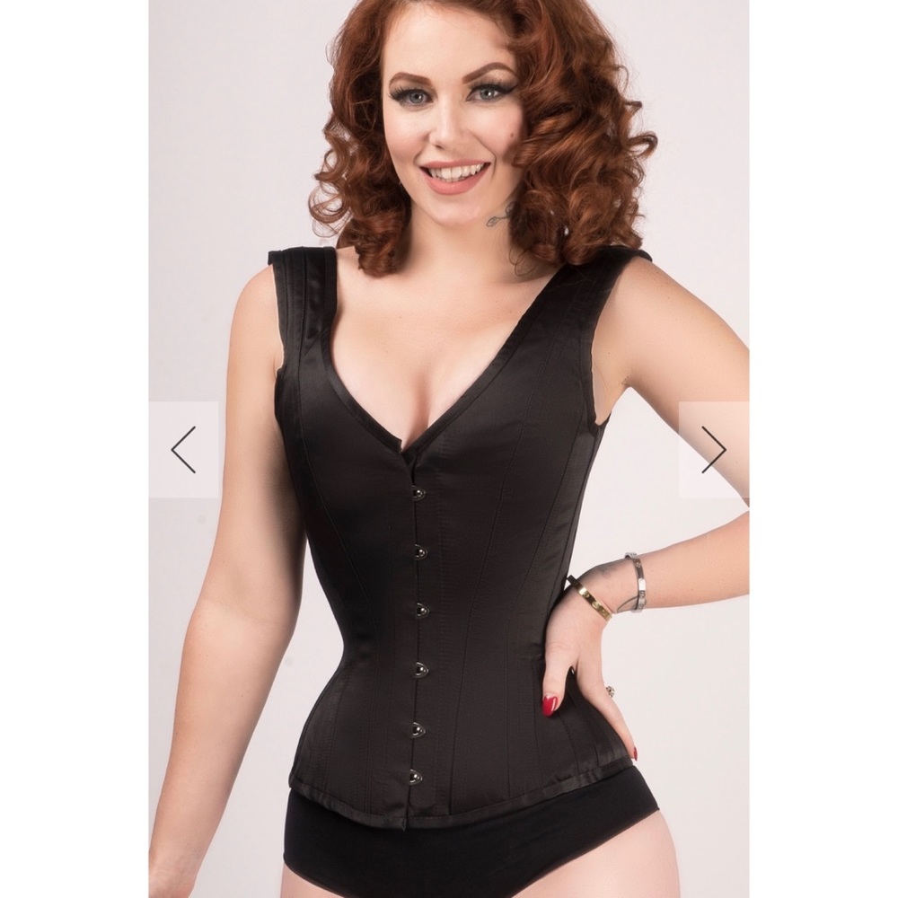 Corset Story Classic Satin Overbust w/Straps